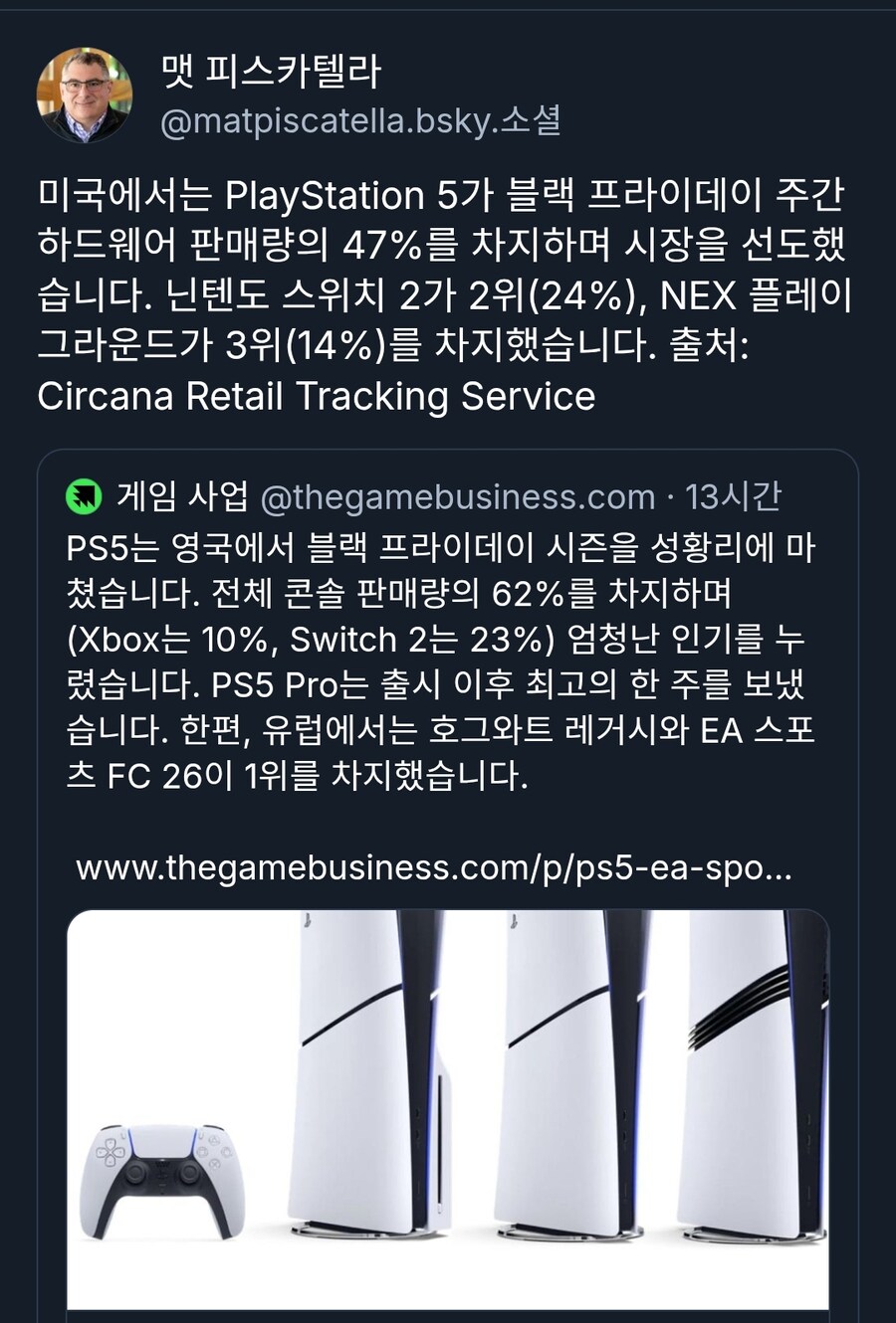 미국 블랙 프라이데이 콘솔 판매량 1위는 PS5_1.jpg