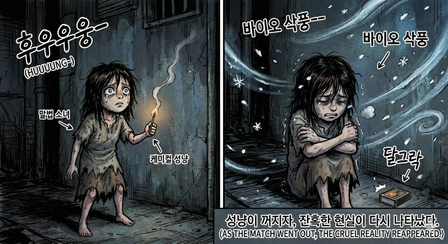 AI에게 성냥팔이 소녀를 닌자슬레이어로 바꿔달라고 한 소설.jpg_3.png