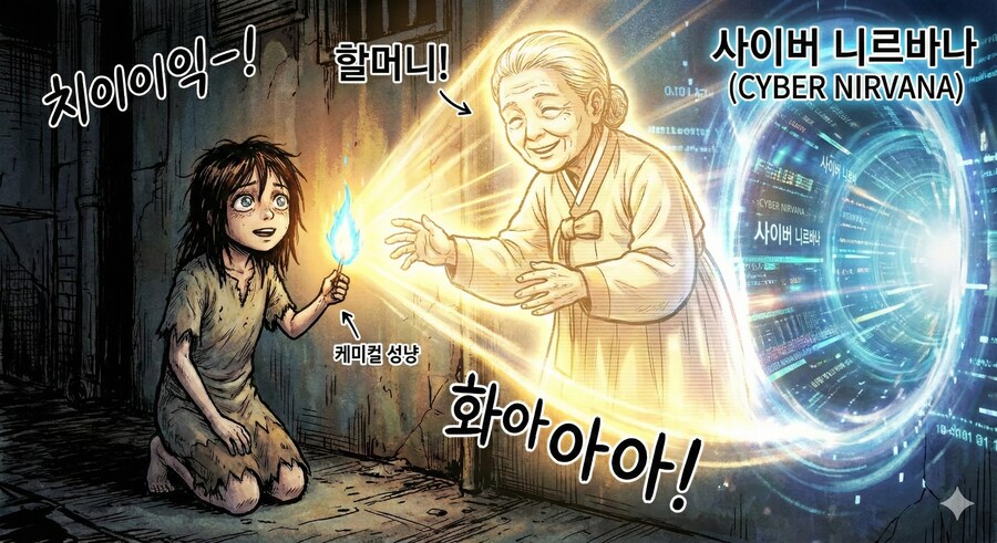 AI에게 성냥팔이 소녀를 닌자슬레이어로 바꿔달라고 한 소설.jpg_4.png