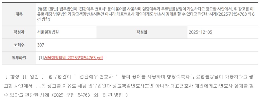 의외로 대놓고 광고하면 징계처분을 받는 사례_1.png