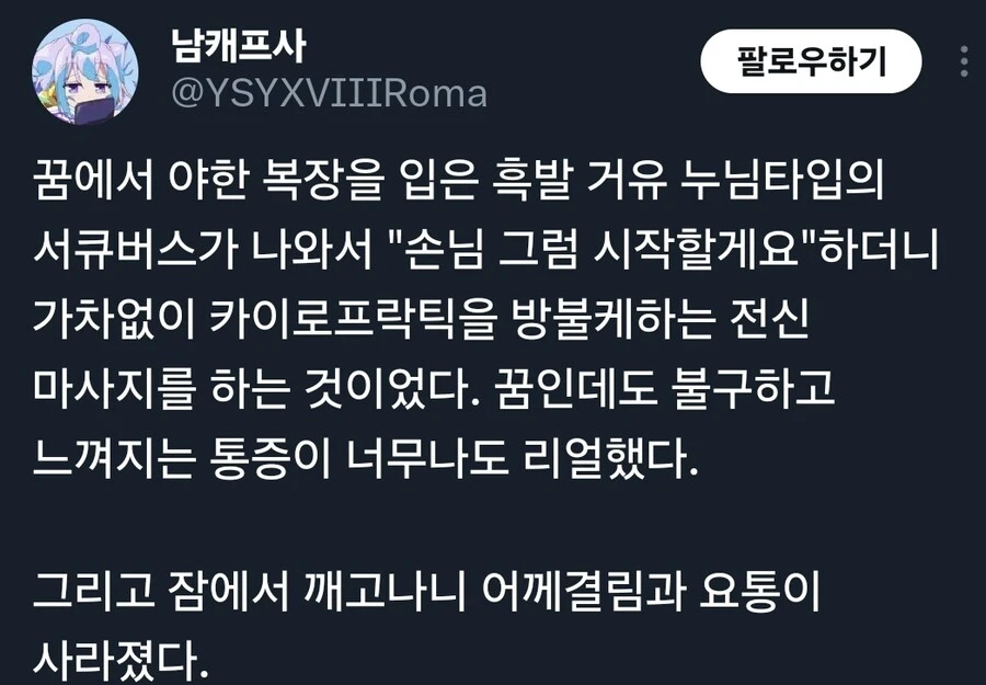 흑발의 거유 누님 타입 서큐버스 만난 썰. jpg_1.webp