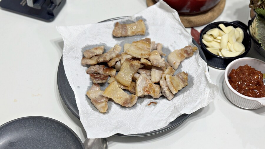 집에서 밥 해먹습니다 - 자작, 삼겹살_1.jpg