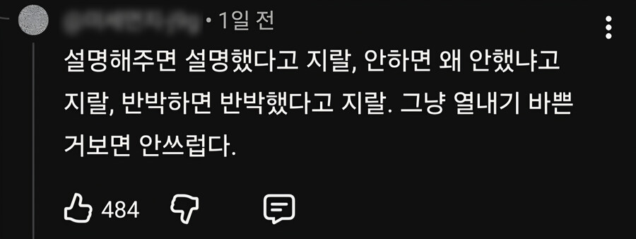 요즘 유튭 댓글 꼬라지 보고 딥빡한 이용자_1.jpg