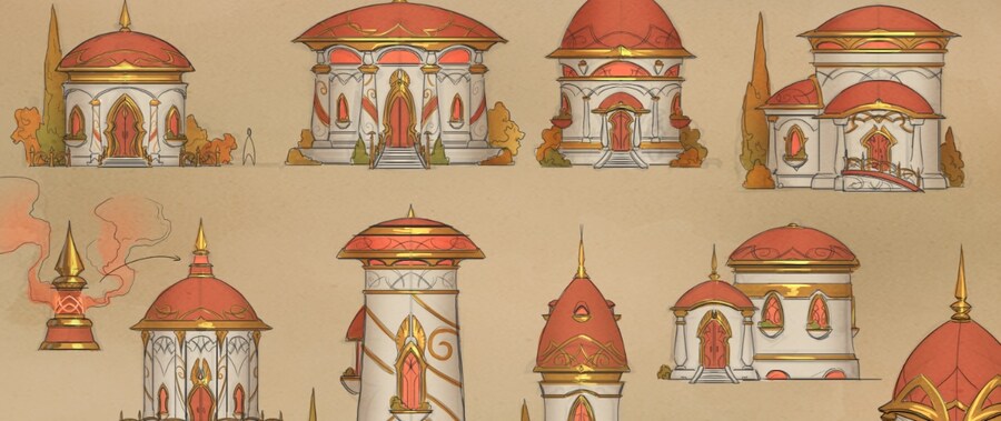 와우 한밤 블엘 테마 집 컨셉 아트 - 블엘 테마 거주구의 가능성_1.jpg