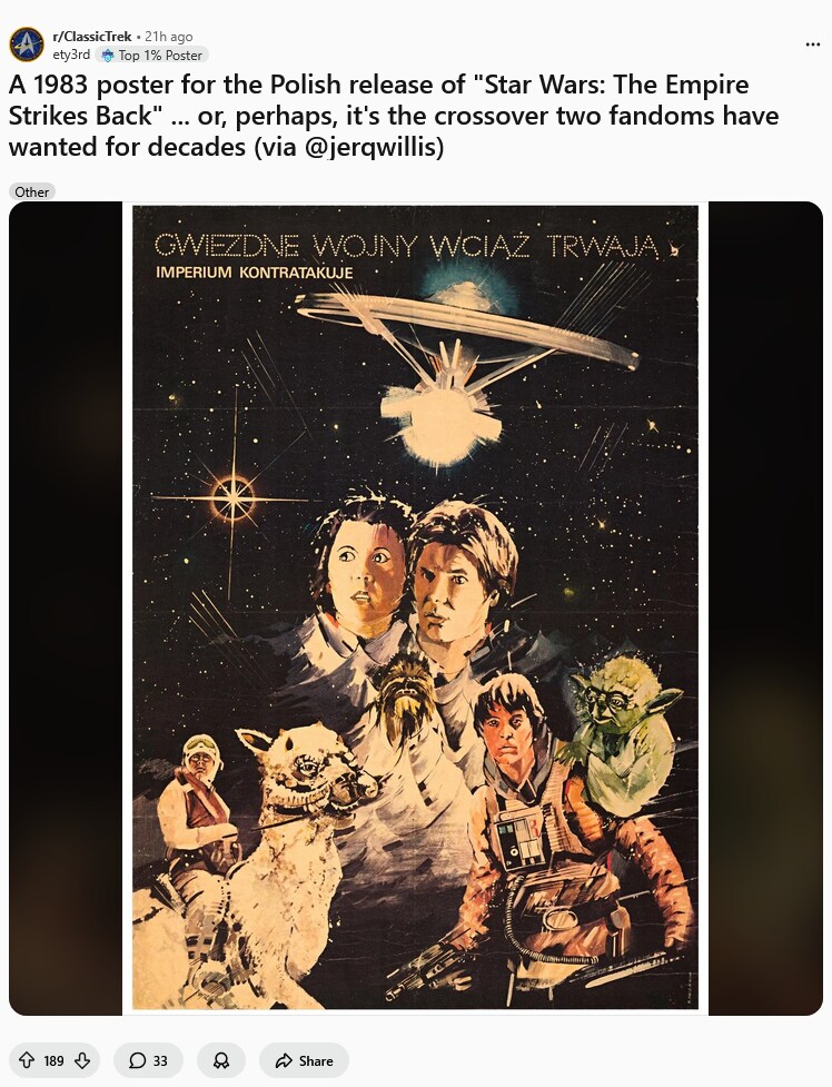 1983년 폴란드의 스타워즈 에피5 극장 포스터_1.png