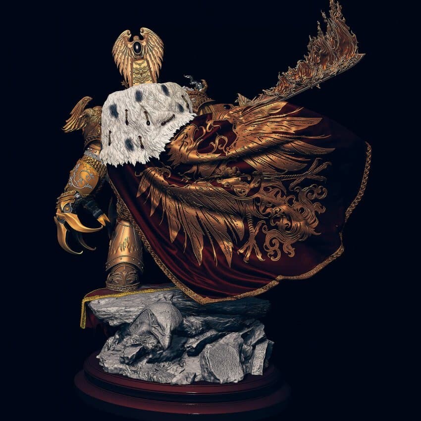 워해머) 의외로 딱히 황제가 위엄 차리려고 입은건 아닌거.jpg_5.jpg