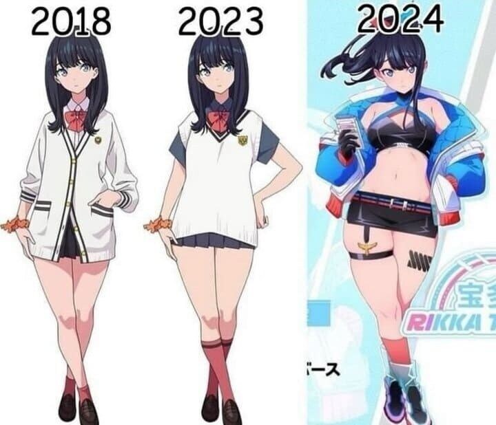 그리드맨) 릿카 허벅지 변천사_1.jpg