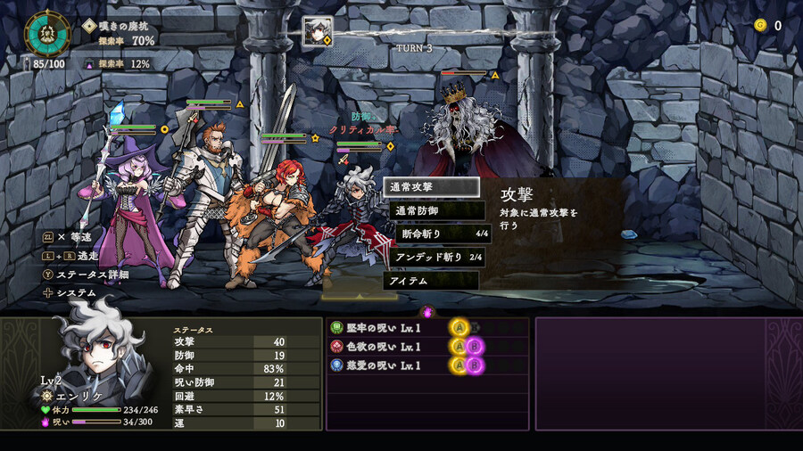 니폰이치 소프트웨어 던전 크롤러 RPG 신작 '커즈 워리어' 공개 및 트레일러_12.jpg