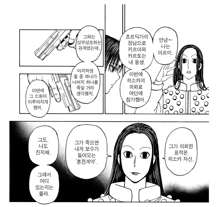 헌터헌터)왜인지는 모르겠지만 성립하는 우정.jpg_4.png