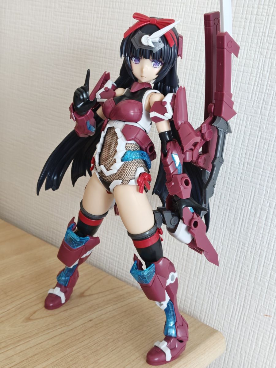 [코토부키야] FA 걸 그란데 스케일 마가츠키 + 망사 타이즈 조합 사진_4.jpg