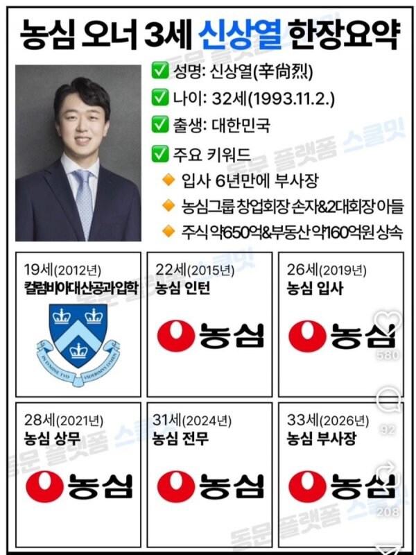 33세 농심 부사장_1.jpg