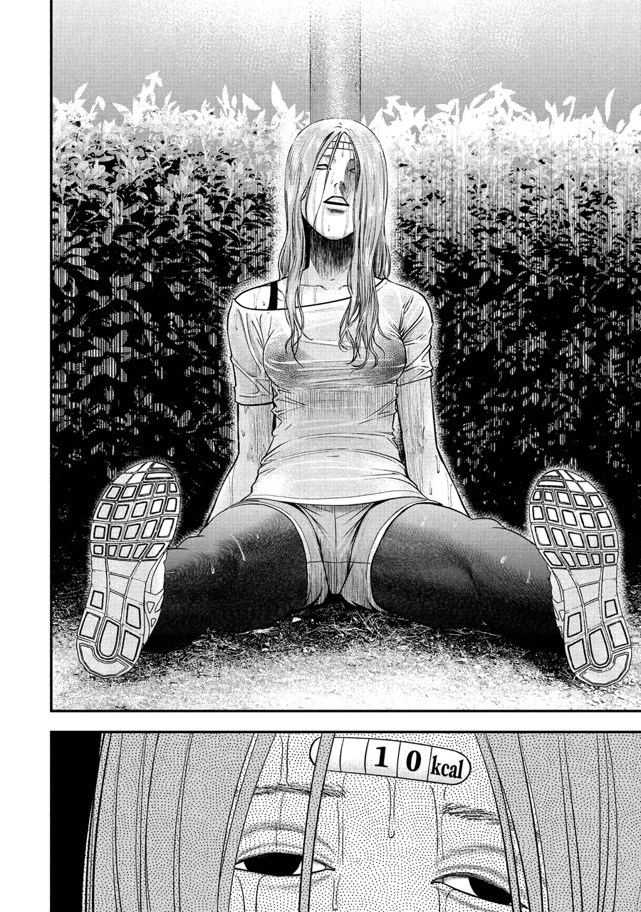 모델이 고칼로리 폭탄 스탠드 공격받는 만화_35.webp