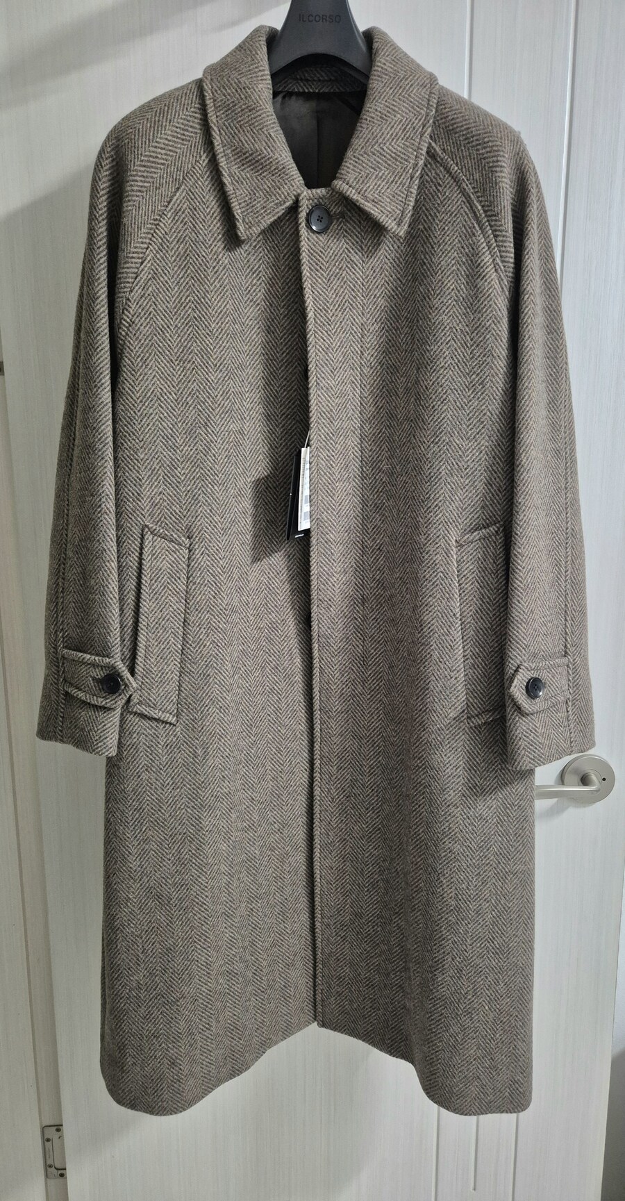 일꼬르소 발마칸 코트 & 리바이스 타입3_1.jpg