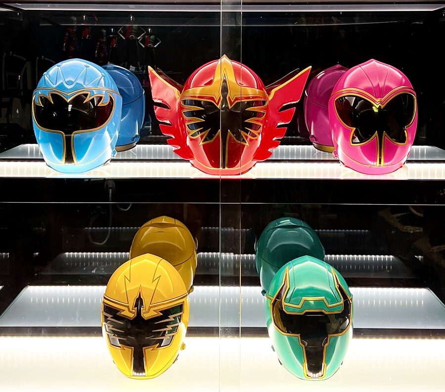 마법전대 마지렌쟈(파워레인저 매직포스)실제 촬영용 헬멧 세트! 20주년 행사기념!_7.jpg