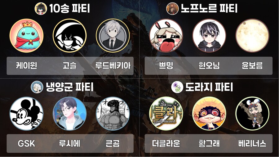 홍보) 치지직 고그마 몬헌 유툽&스트리머 16인 오픈런_1.png