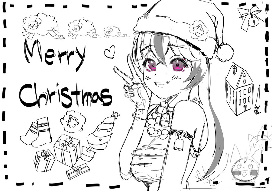크리스마스 팬아트 진행중_1.jpg