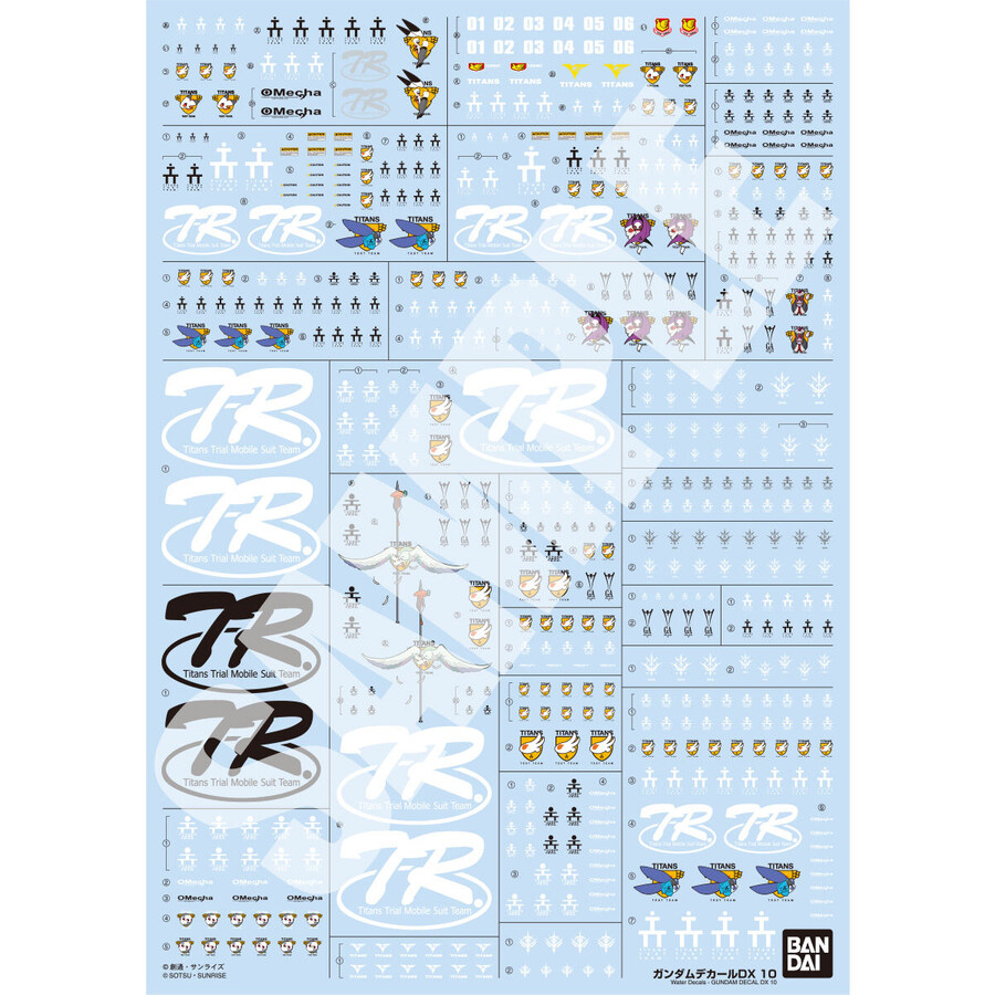 프리미엄 반다이 웹한정 건담 데칼 DX 10 ADVANCE OF Z 시리즈용2_1.jpg