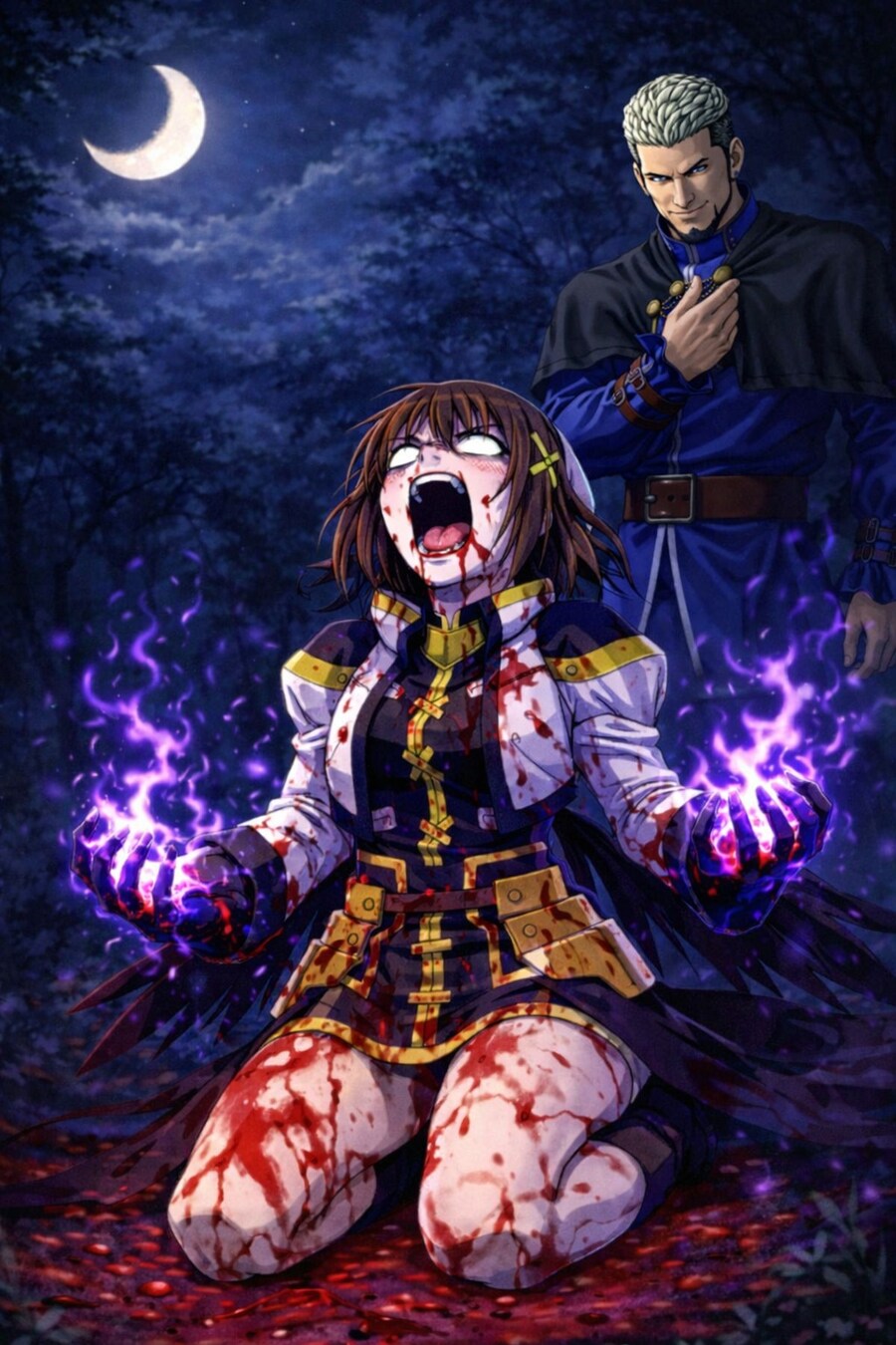 AI) 피 주의) 달밤에 오로치의 피에 미친 야가미 하야테_4.jpg