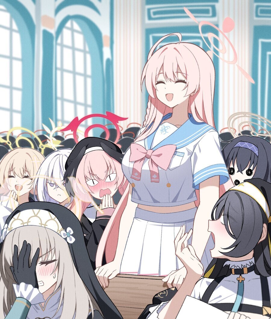 블루아카) ??? : 선생님과 (성인의)인연스토리 안해본 사람은 일어나세요~_1.jpg