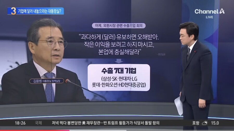 김용범 ”과다하게 달러 유보하면 오해받아. 작은 이익을 보려 하지 마시고..“_1.jpg