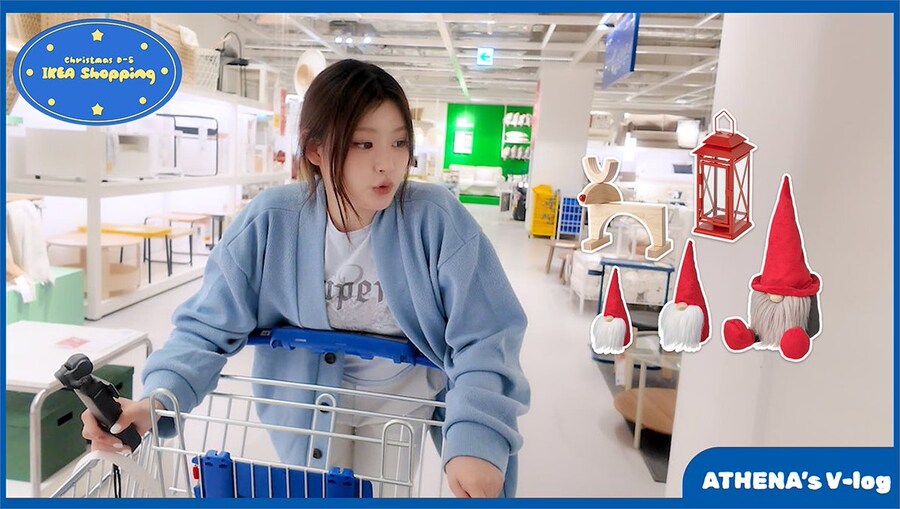 [피프티피프티] 크리스마스 D-5 아테나 Vlog 이케아에 왔습니다앜 🇸🇪_1.jpg