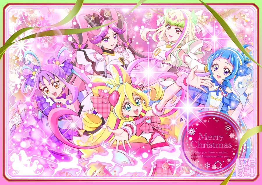 [너와 아이돌 프리큐어♪] 코믹스판 작가의 제45화 방영 기념 일러스트_1.jpg