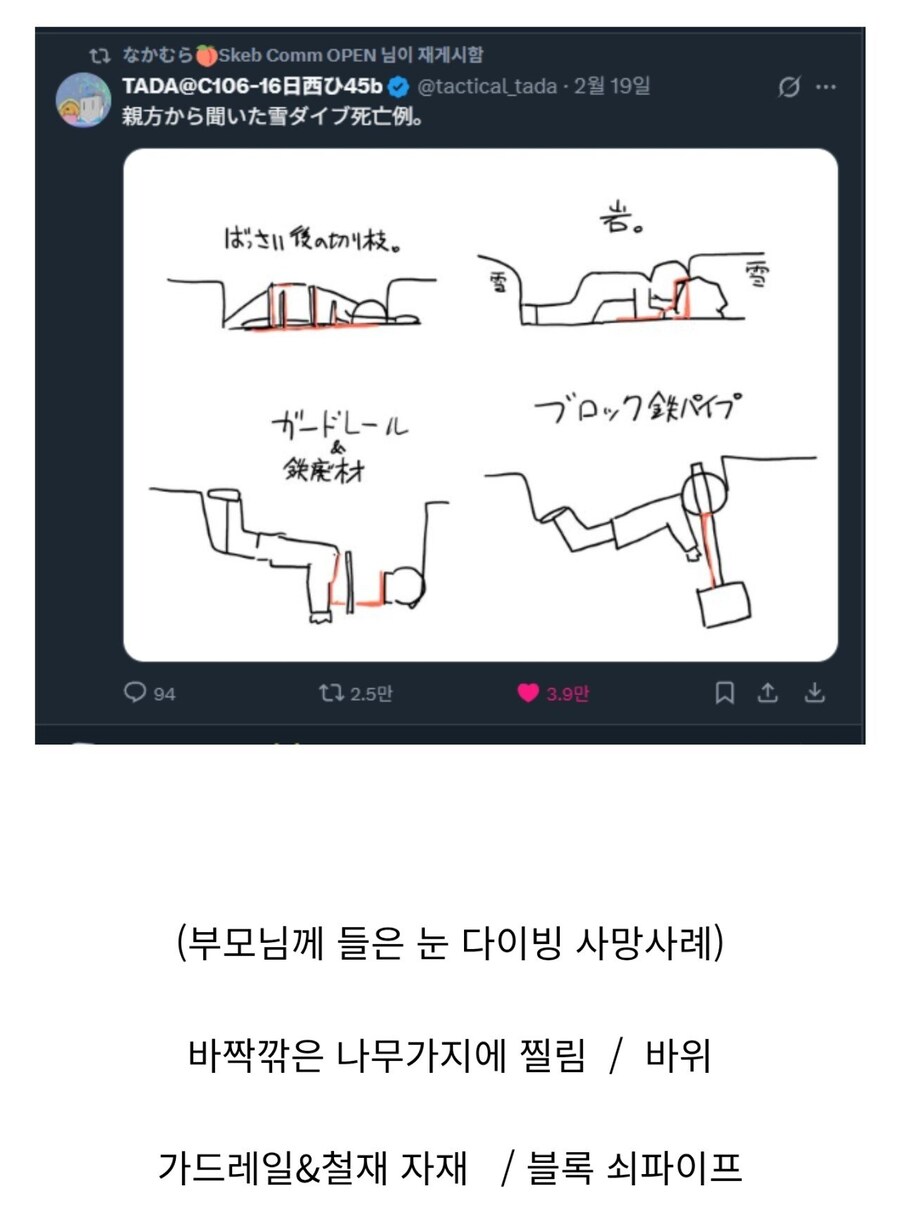 눈 밭에 뛰어들면 안되는 이유....._1.jpg