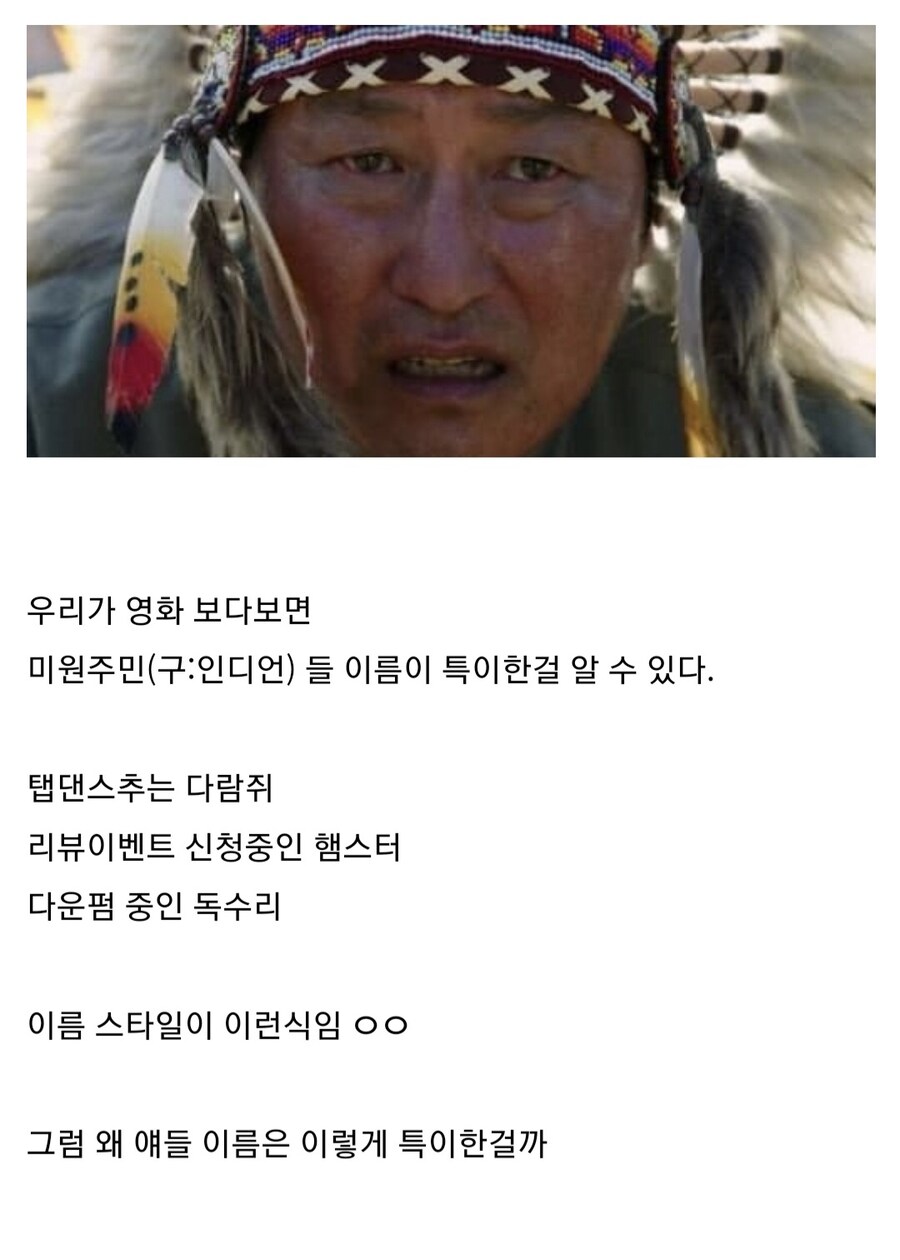 인디언들 이름이 독특한 이유.jpg_1.jpg