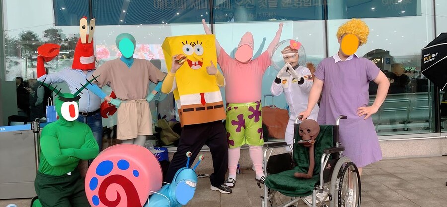 서코 토요일 스폰지밥 코스프레_1.jpg