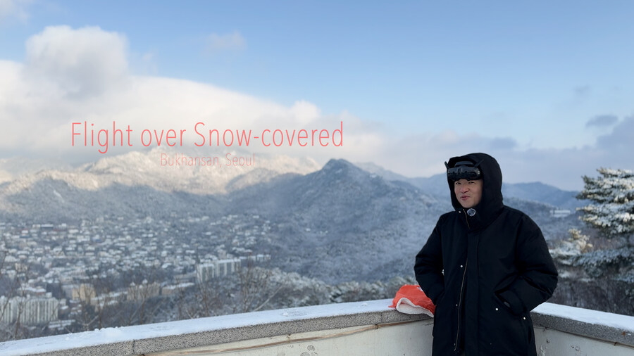 서울에서 눈꽃이 가장 아름다운 스팟, 북악팔각정 to 북한산까지의 최근 드론 영상_2.jpg