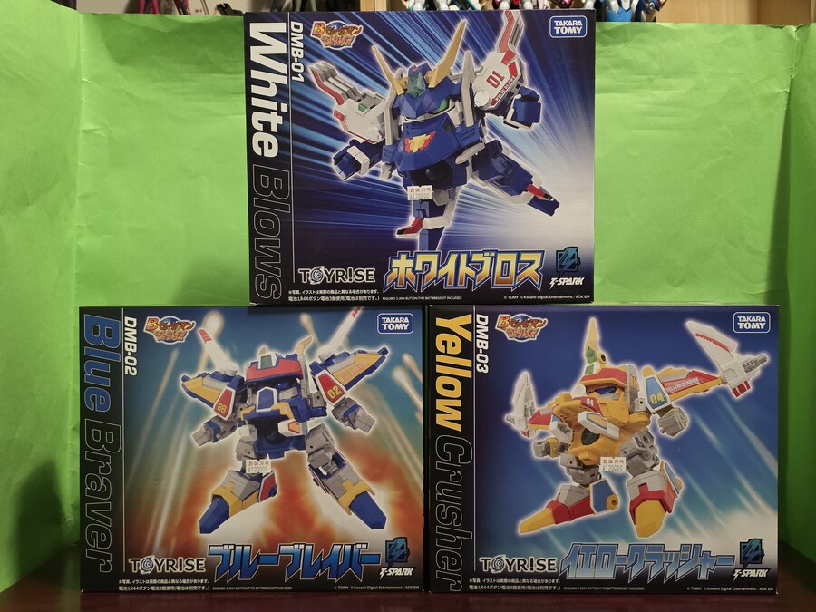 T-SPARK TOYRISE 시리즈 봄버맨 비다맨 폭외전 옐로우 크래셔_1.jpg