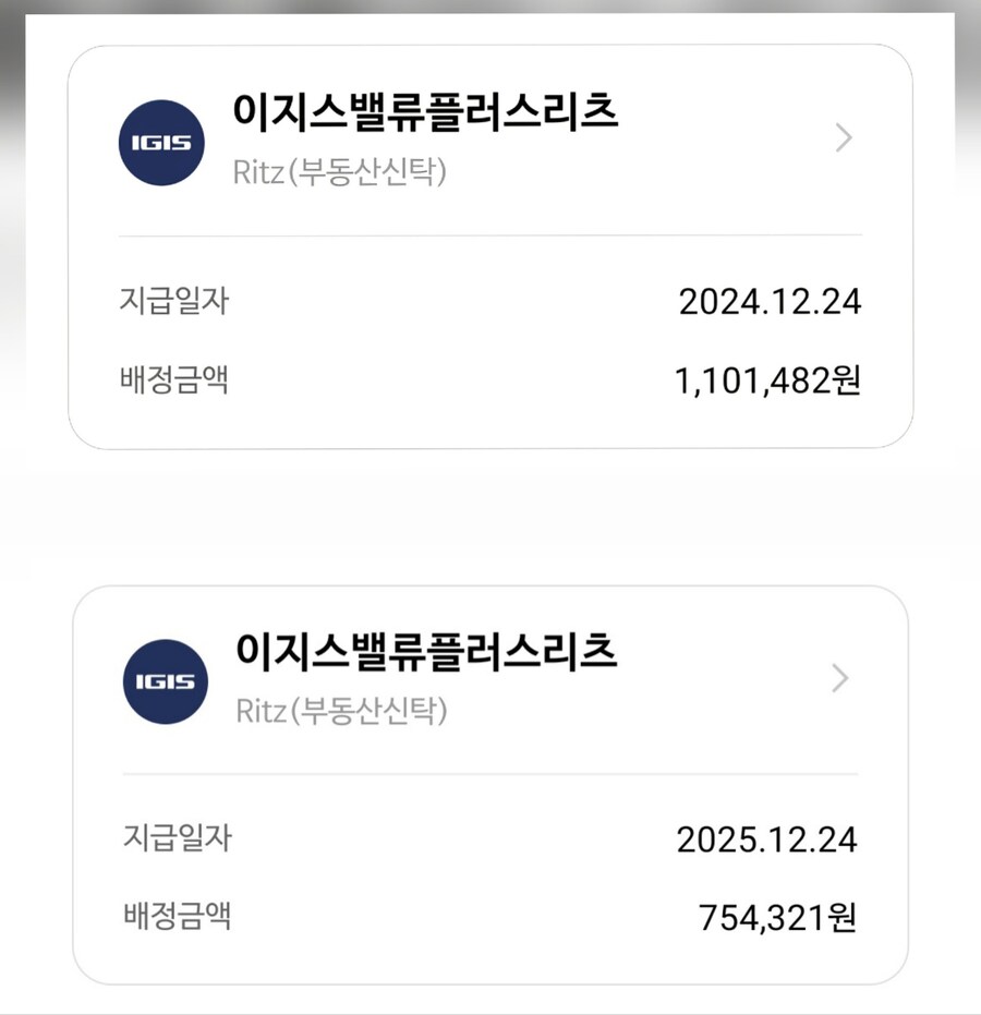 한국에서 가장 낭만적인 주식 이지스밸류리츠