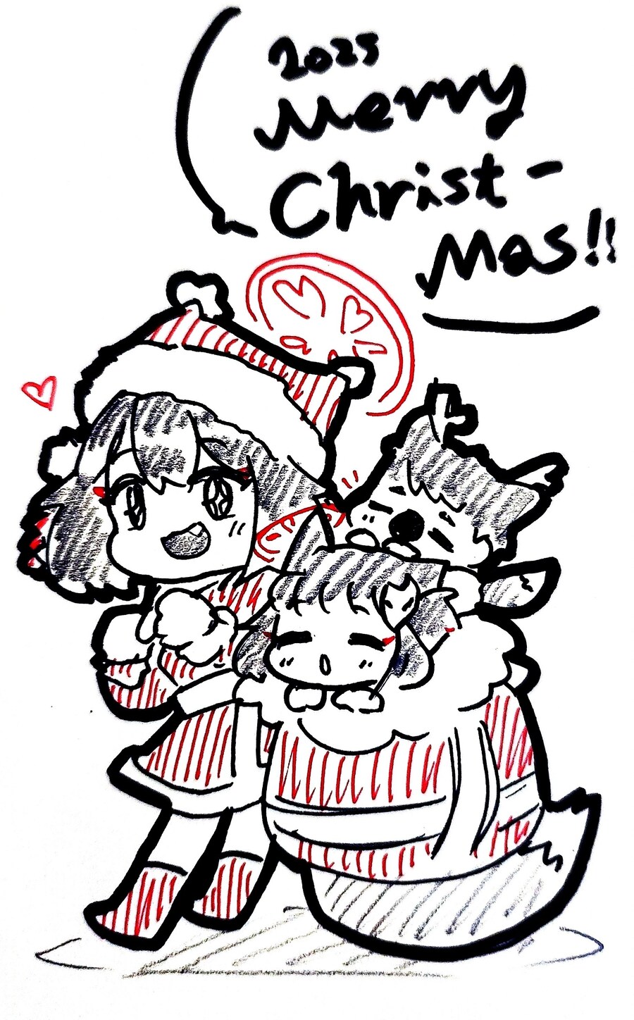 블루아카) 메리 크리스마스! .izunagrim_1.jpg