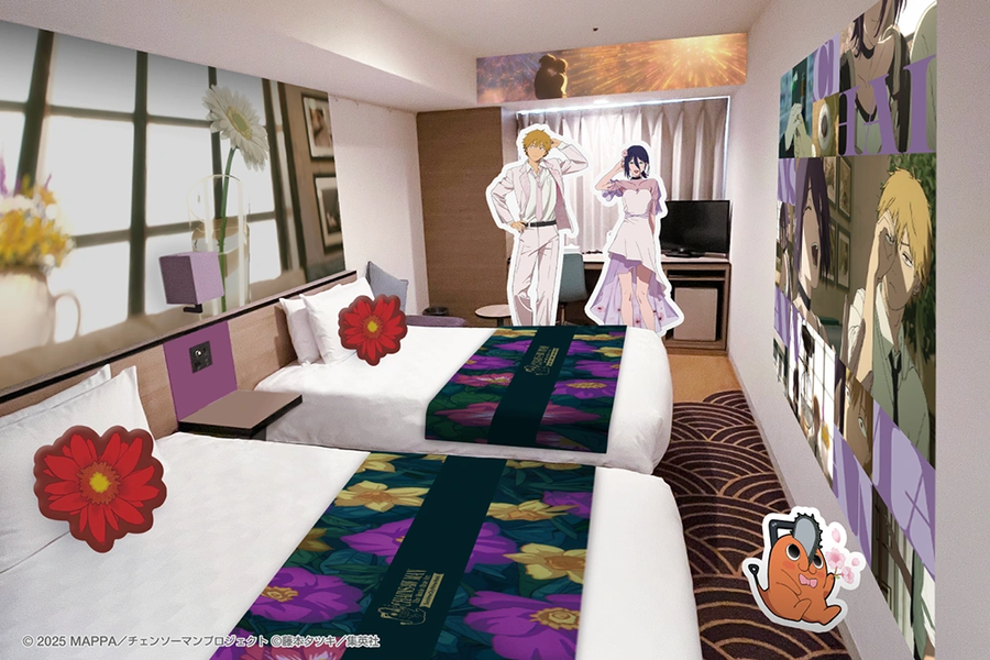 체인소맨 x 선샤인 시티 프린스 호텔 콜라보 개최_5.webp