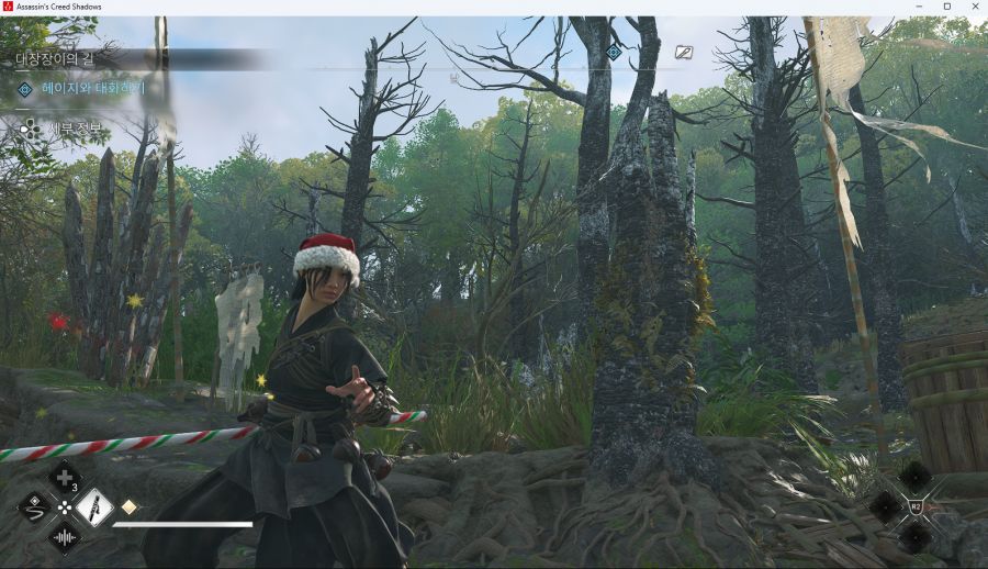 (어쌔신크리드) 역시 겨울에는 닌자도 산타지._1.png