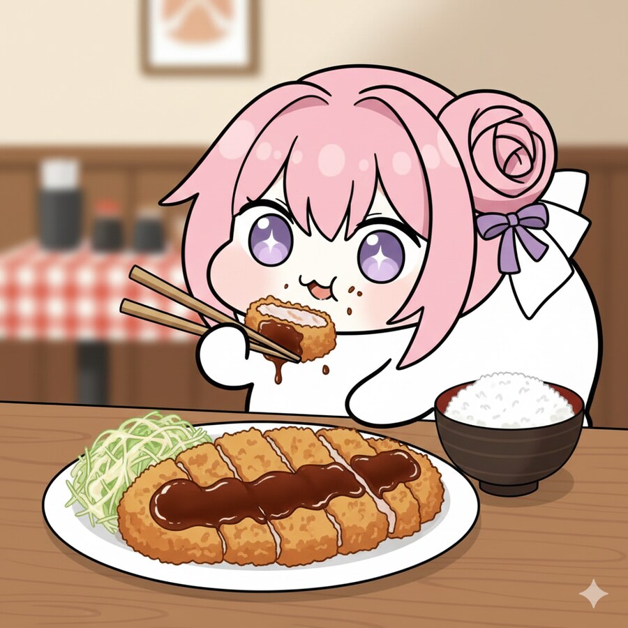 돈까스 먹는 도로롱_1.png