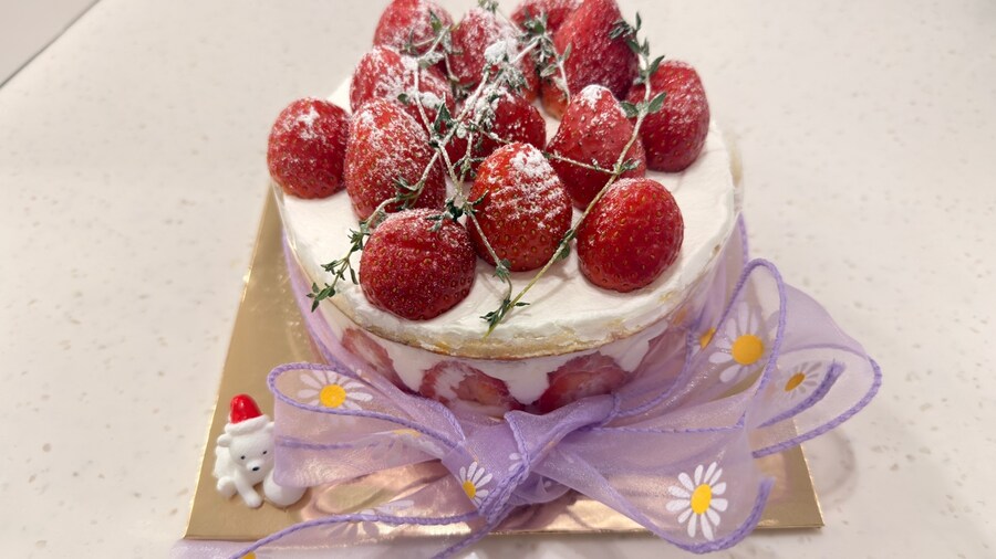 [야매 홈베이킹] 수플레 딸기 케이크_2.jpg