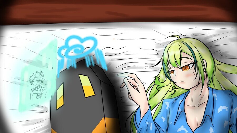 버튜버) 아렌 : 다른 남자를 생각하는게 틀림없어_1.jpg