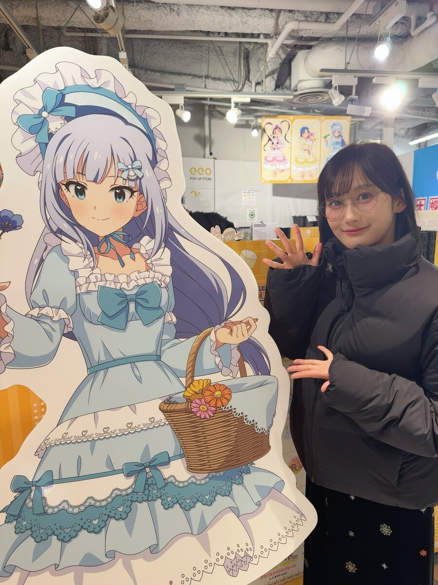 성우 츠무기 성우의 콜라보샵 방문인증