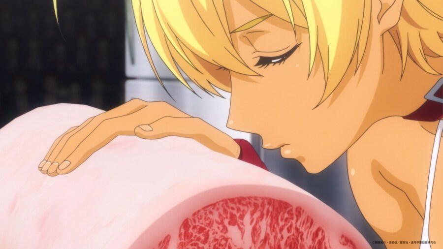 입술로 고기 온도를 맞추는 금발 갸루_2.jpg