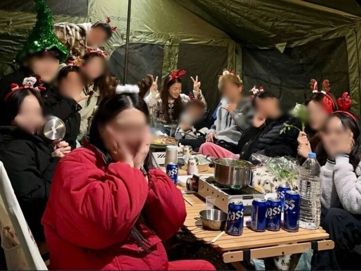 캠핑장 민폐 워크숍으로 한 소리 듣고 있는 이시영 근황_1.png