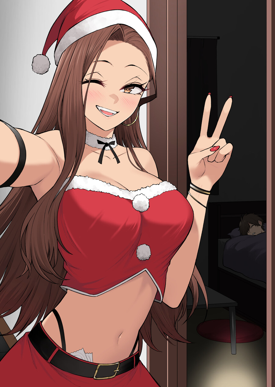 [이마이즈미]산타 복장을 하다_1.jpg