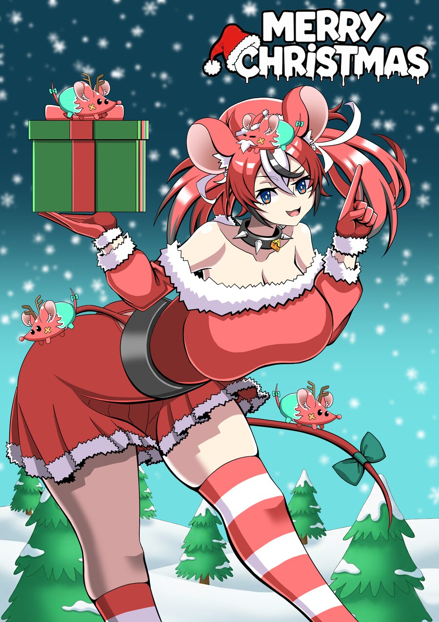 버튜버) 크리스마스 (이미 지나가버린...) 벨즈 팬아트_1.png