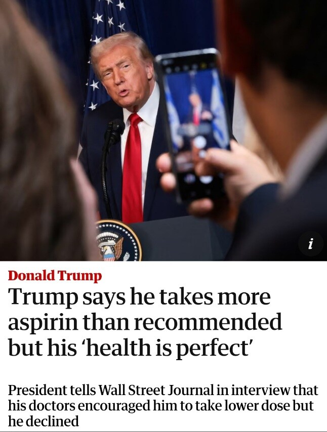 트럼프 "내 건강은 완벽하다"_1.jpg