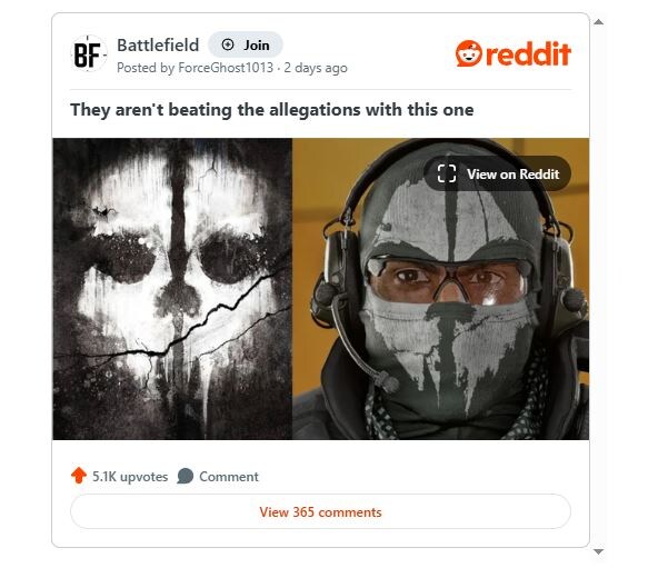 배틀필드6 생성형 AI 관련 콜 오브 듀티 유사 논란_1.jpg