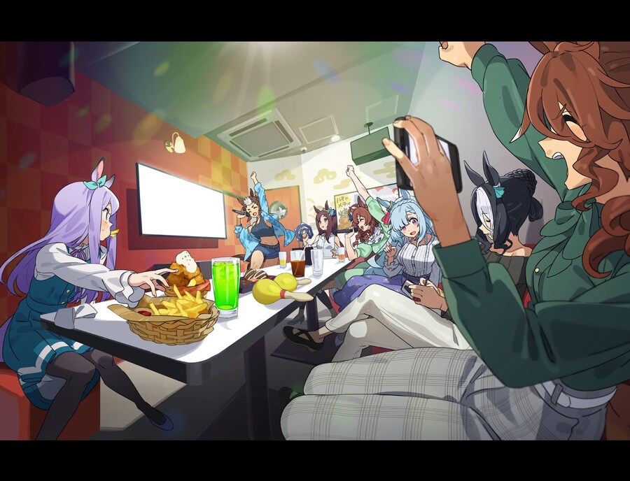 [말딸] 노래방에 온 메지로 일가_1.jpg