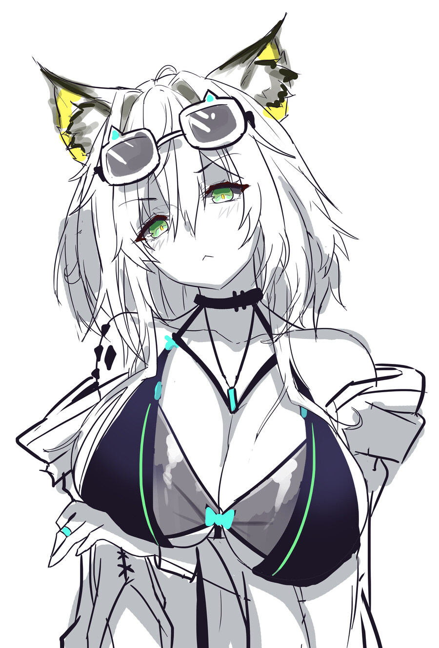 명일방주)수영복 고양이_1.jpg