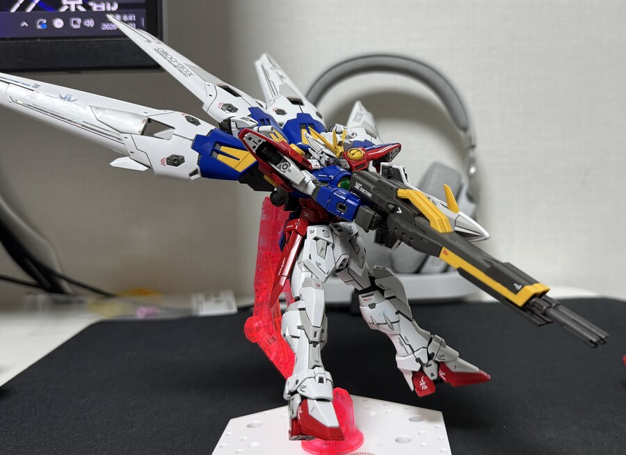 새해 첫 건프라 RG WING ZERO 만들어봣습니다!_1.jpg