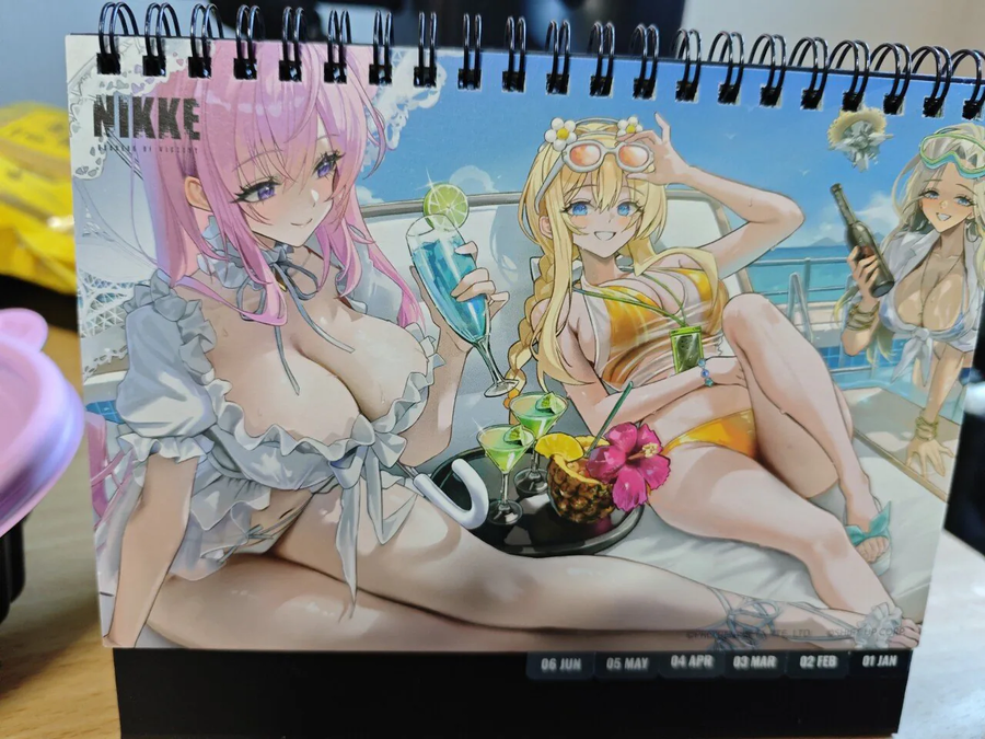 와이프가 찢어버린다던 니케x두찜 달력 그림_4.webp