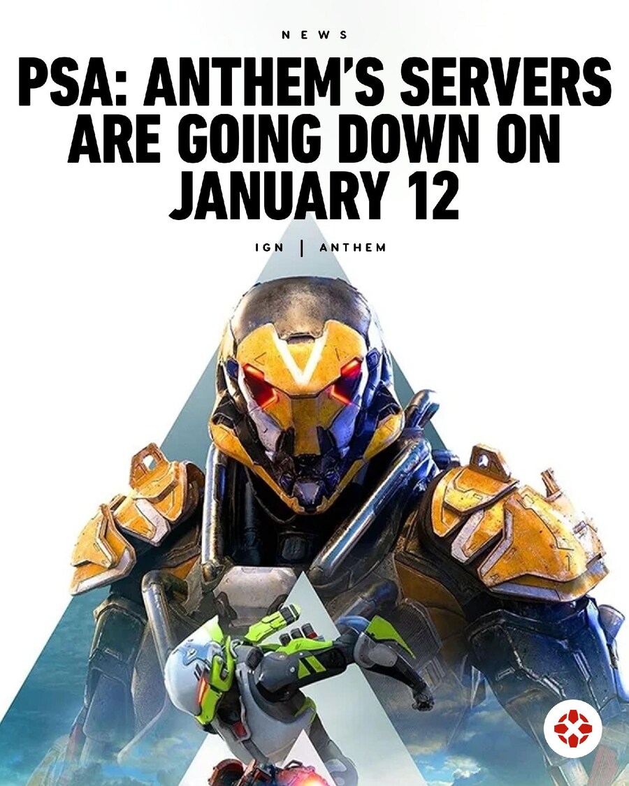 EA, 1월 12일에 앤섬 서버 종료를 결정_1.jpg